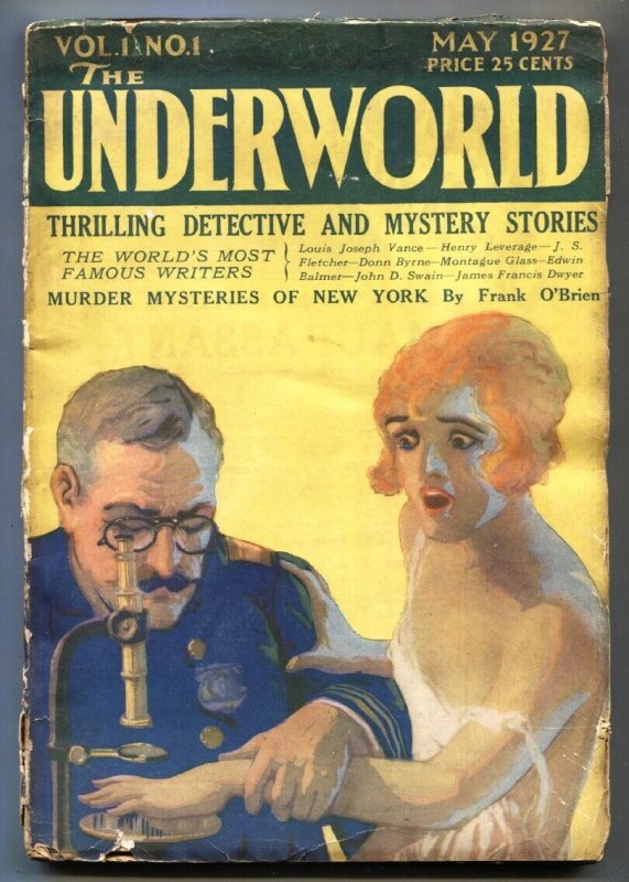 Pulp: Underworld #1, raw, ungraded comic book — front cover