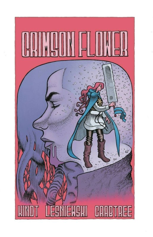 Crimson Flower #4 (Dark Horse Comics, 2021), raw, ungraded comic book — front cover