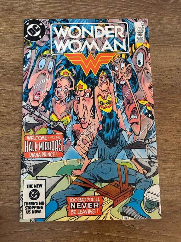 Wonder Woman #315 (DC Comics), raw comic book in NM condition — front cover