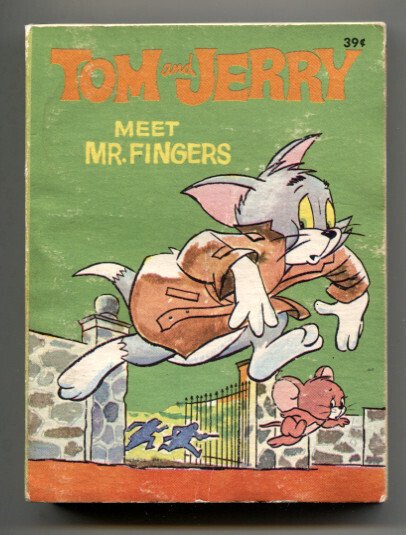 Tom and Jerry Meet Mr. Fingers Big Little Book 1967 (1967), raw, ungraded comic book — front cover