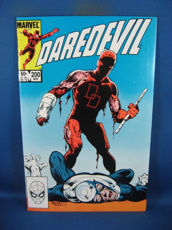 Daredevil #200 (Marvel Comics, 1983), raw comic book in VF condition — front cover
