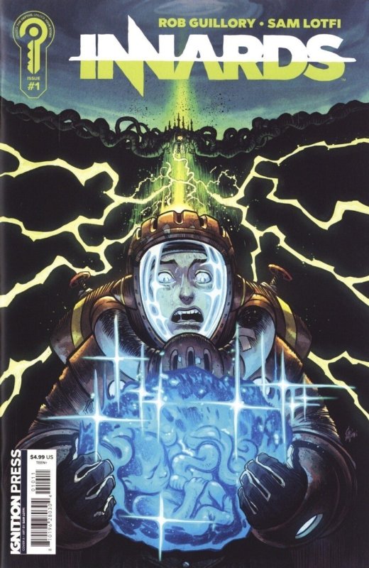 Innards #1 (2026), raw, ungraded comic book — front cover