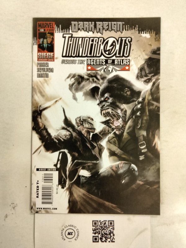 Thunderbolts #139 (Marvel Comics, 2010), raw comic book in NM condition — front cover