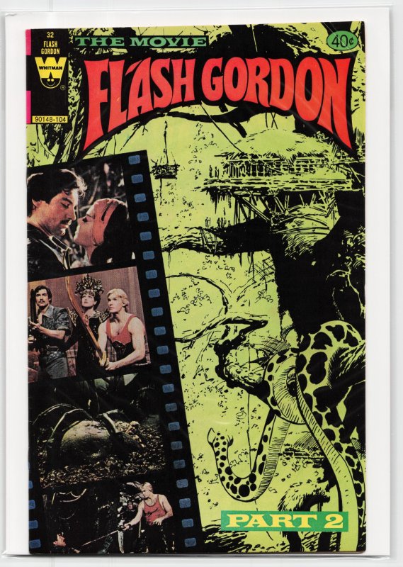Flash Gordon #32 (Gold Key, 1981), raw, ungraded comic book — front cover