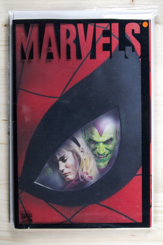 Marvels #4 (Marvel Comics, 1994), raw comic book in NM 9.4 condition — front cover