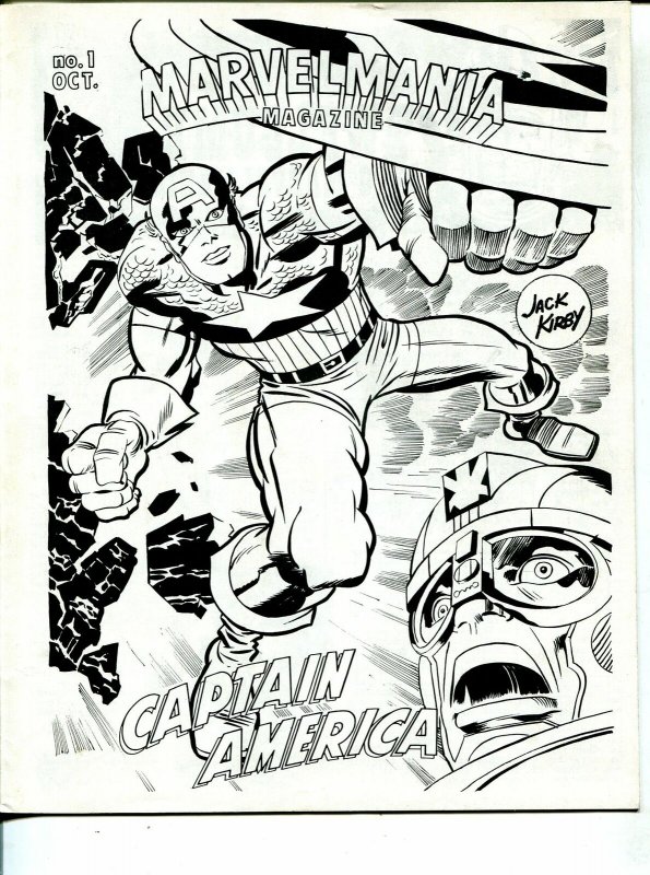 Cover of Marvelmania Magazine #1