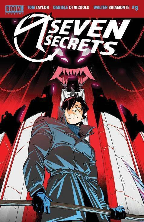 Seven Secrets #9 (Boom! Studios, 2021), raw, ungraded comic book — front cover