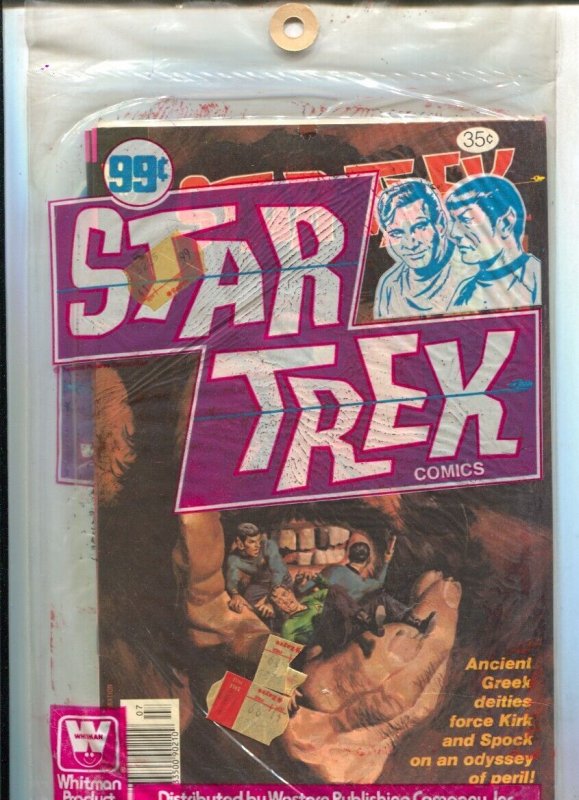 Star Trek Comics Whitman #3 (1978), raw, ungraded comic book — front cover