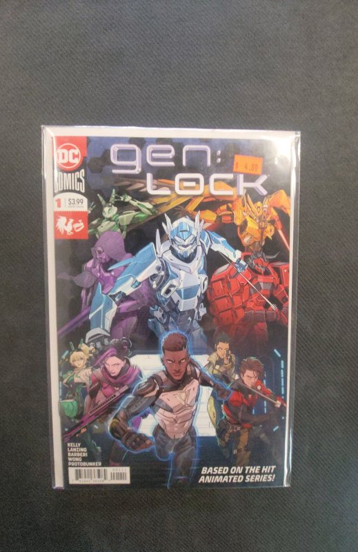 Gen: Lock #1 (2020), raw, ungraded comic book — front cover