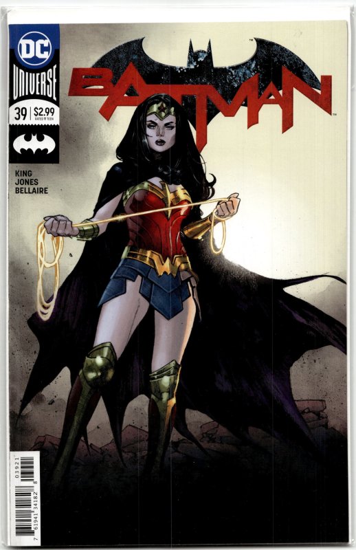Batman #39 (DC Comics, 2018), raw, ungraded comic book — front cover