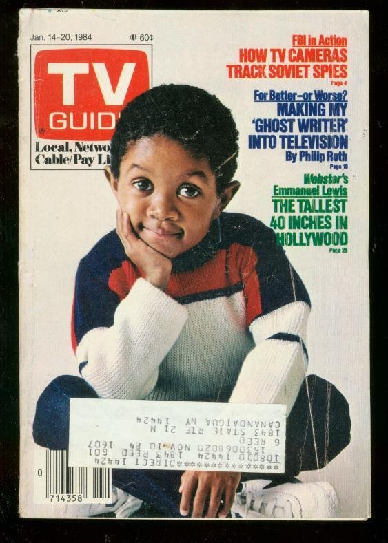 MAG: TV Guide January #14 (1984), raw, ungraded comic book — front cover