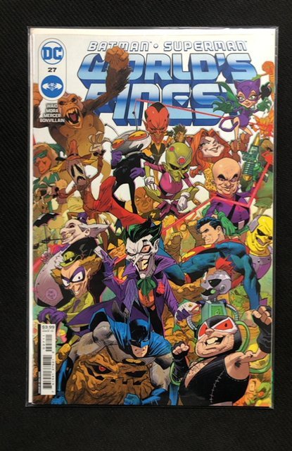 Batman/Superman: World's Finest #27 (2024), raw, ungraded comic book — front cover