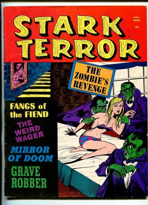 Stark Terror #5, raw comic book in VG+ condition — front cover
