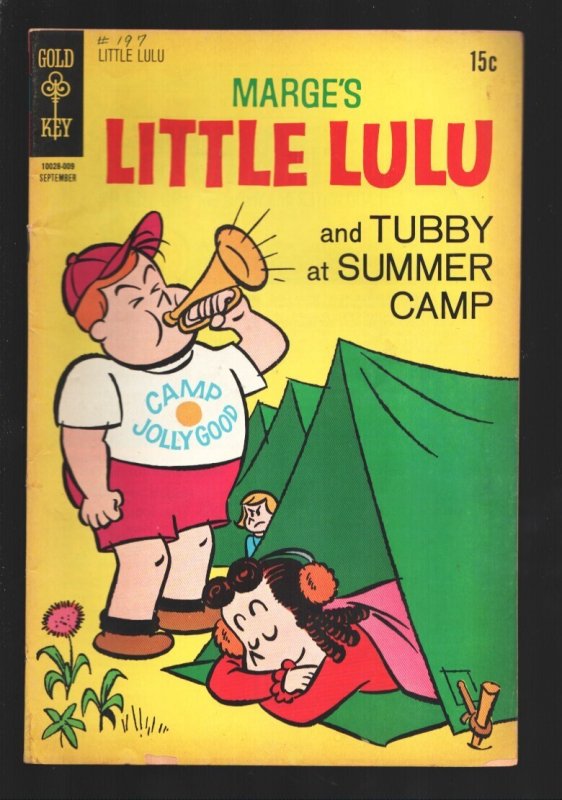 Marge's Little Lulu #197 (Gold Key Comics, 1970), raw comic book in VG condition — front cover