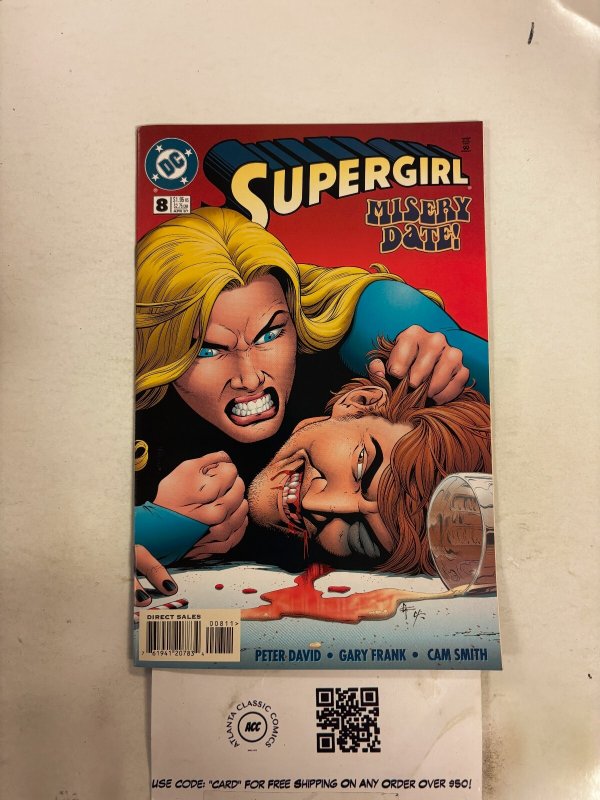 Supergirl #8 (DC Comics, 1997), raw comic book in NM condition — front cover