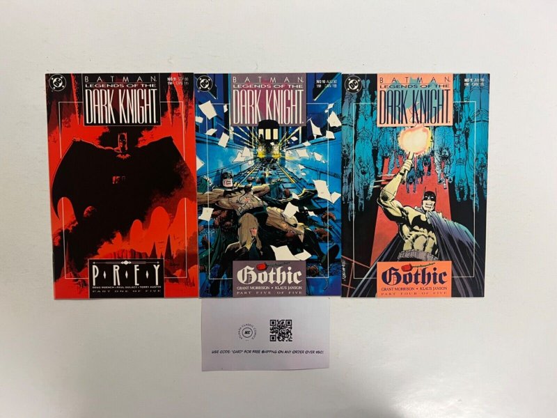 3 Batman DC Comic Books #9, raw, ungraded comic book — front cover