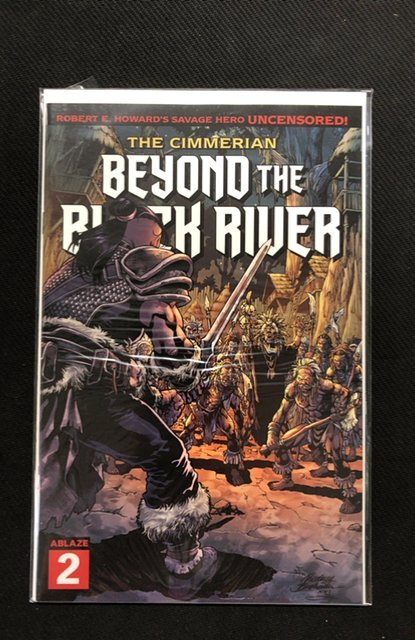 The Cimmerian: Beyond the Black River #2 (2021), raw, ungraded comic book — front cover