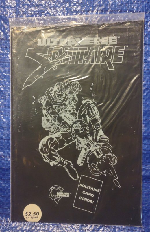 Solitaire #1 (1993), raw, ungraded comic book — front cover