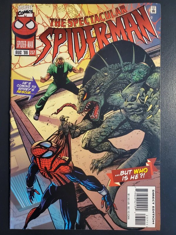 Spectacular Spider-Man #237 (Marvel Comics, 1996), raw comic book in NM 9.4 condition — front cover