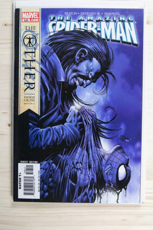 The Amazing Spider-Man #526 (Marvel Comics, 2006), raw comic book in NM 9.4 condition — front cover