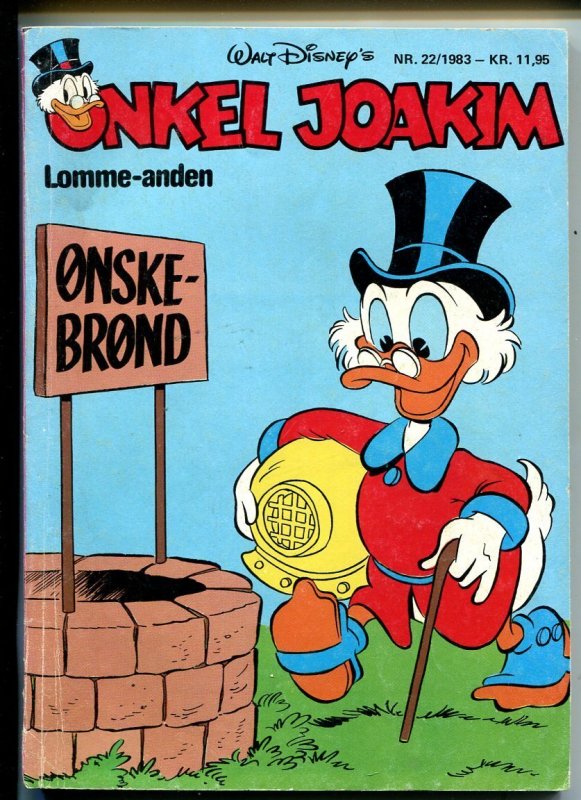 Onkel Joakim #22 (1983), raw comic book in VG condition — front cover