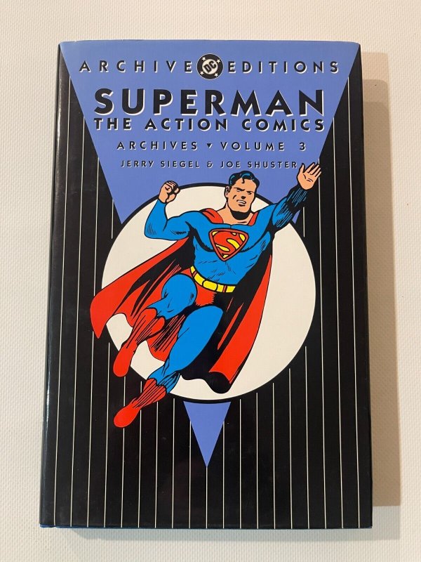 Superman Action Comics Archives Vol #3 (DC Comics), raw, ungraded comic book — front cover