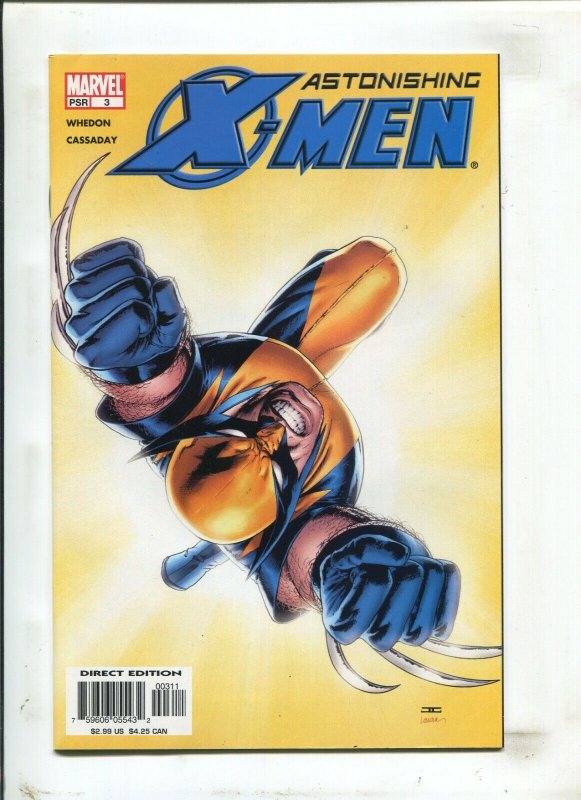 Astonishing X-Men #3 (Marvel Comics, 2004), raw comic book in 9.2 condition — front cover