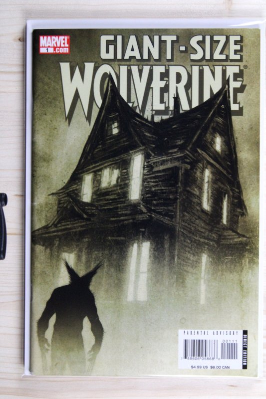 Giant-Size Wolverine #1 (Marvel Comics, 2006), raw comic book in VF/NM 9.0 condition — front cover