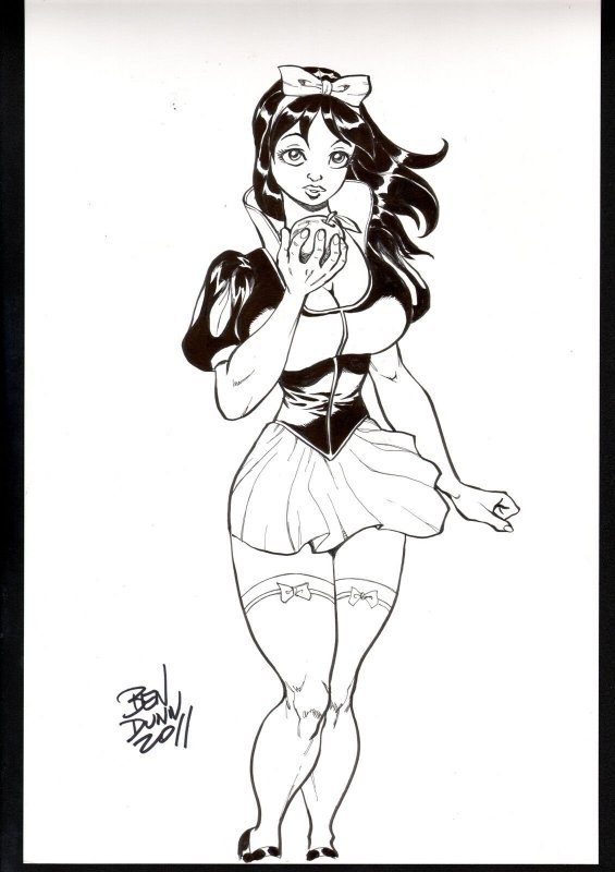 Snow White Original Comic / Anime Art by Ben Dunn Signed 2011 (2011), raw, ungraded comic book — front cover