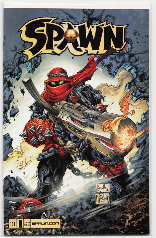 Spawn #131 (Image Comics, 2003), raw, ungraded comic book — front cover