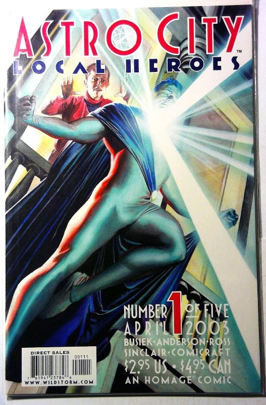 Astro City Local Heroes #1 (2003), raw, ungraded comic book — front cover