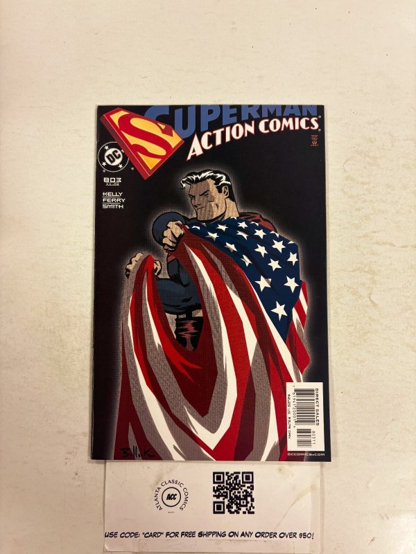 Action Comics #803 (DC Comics), raw comic book in NM condition — front cover