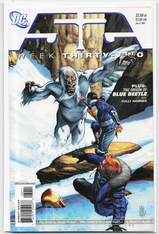 52 #32 (DC Comics, 2006), raw, ungraded comic book — front cover
