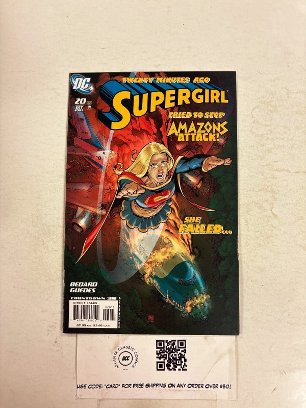 Supergirl #20 (DC Comics, 1998), raw comic book in NM condition — front cover