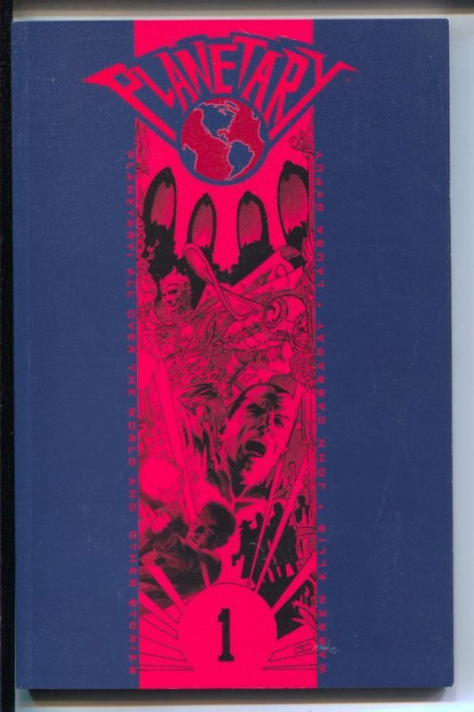 Planetary: All Over the World and Other Stories-Vol 1-TPB-trade, raw, ungraded comic book — front cover