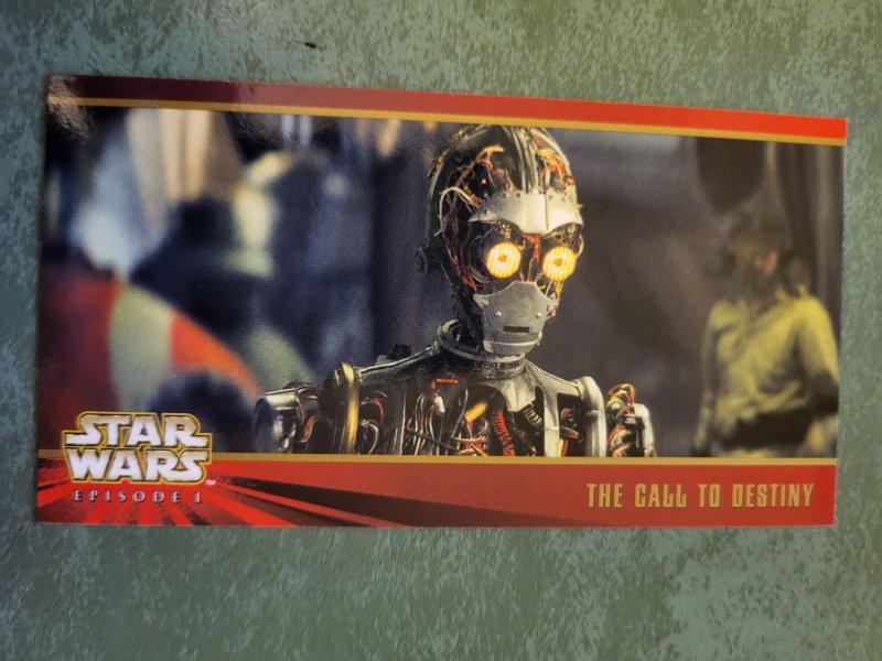 1999 Star Wars Episode I Widescreen Series 1 #50 (1999), raw, ungraded comic book — front cover
