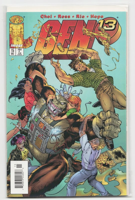 Gen 13 #15 (Image Comics, 1996), raw, ungraded comic book — front cover