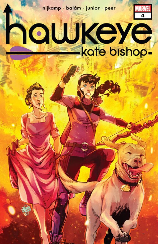Hawkeye: Kate Bishop #4 (2021), raw comic book in NM condition — front cover