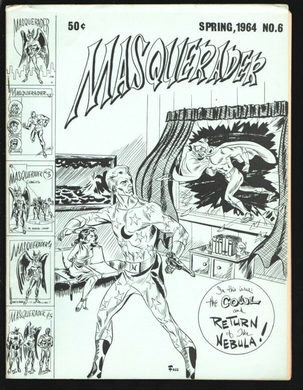Masquerader #6 (1964), raw, ungraded comic book — front cover
