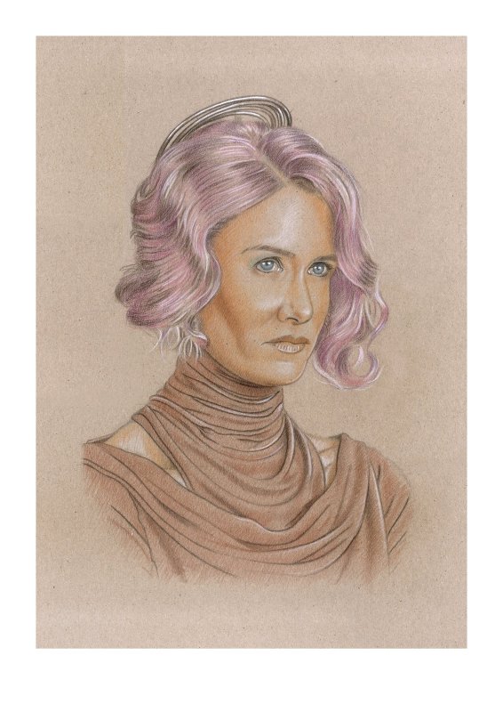 Amily Holdo, High-quality A4 Lithograph. Artist: Miguel Alfaro, raw, ungraded comic book — front cover