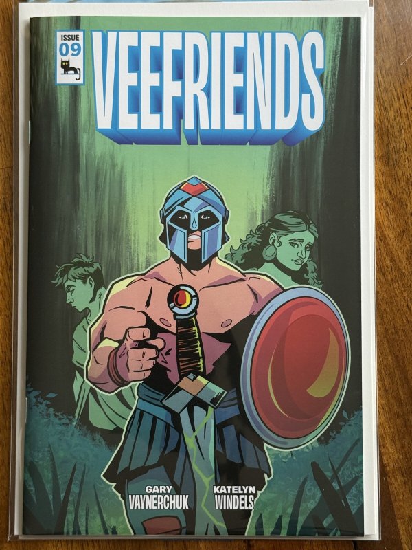 VeeFriends #9 (2025), raw comic book in NM+ 9.6 condition — front cover