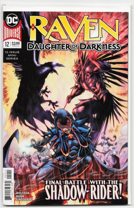 Raven: Daughter of Darkness #12 (2019), raw, ungraded comic book — front cover