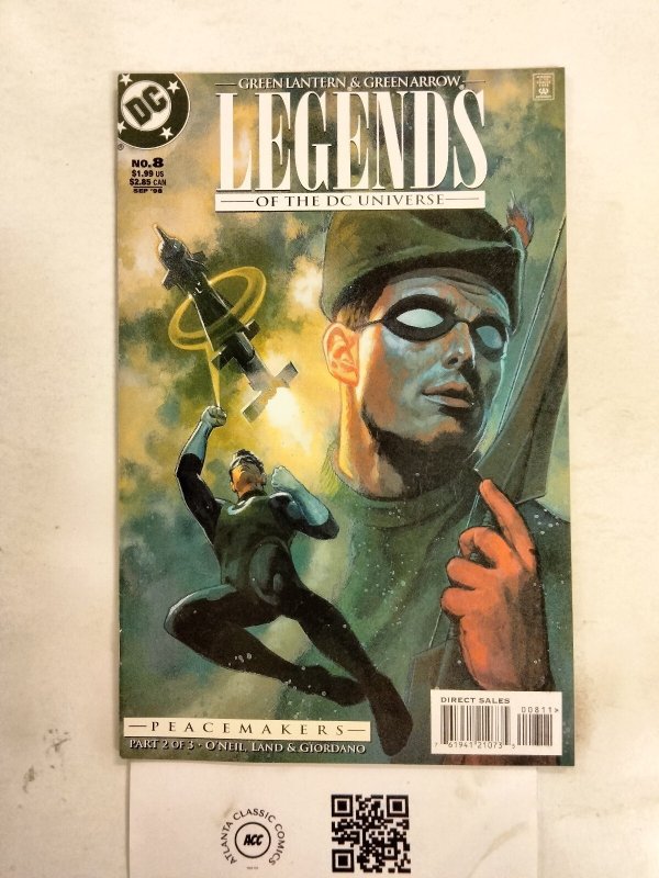 Legends of the DC Universe #8 (DC Comics), raw comic book in NM condition — front cover