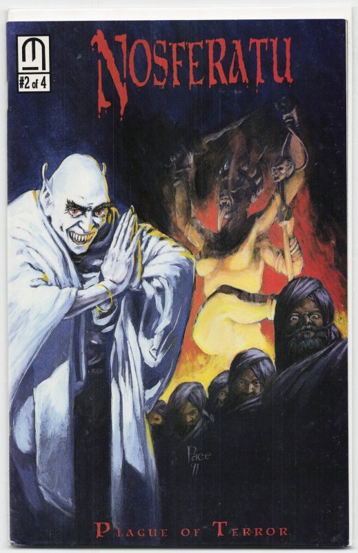 Nosferatu: Plague of Terror #2 (Millennium Publications, 1991), raw, ungraded comic book — front cover