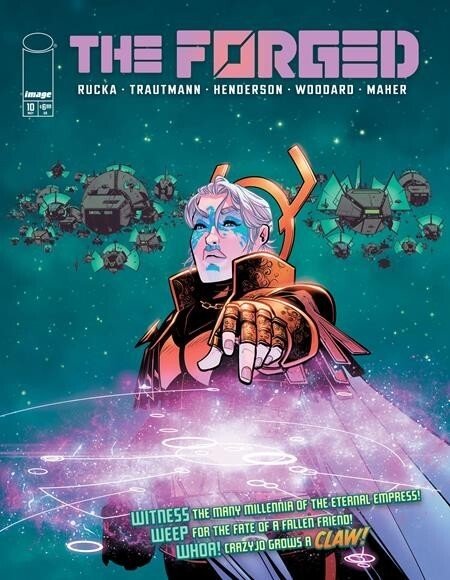 The Forged #10 (Image Comics, 2026), raw, ungraded comic book — front cover