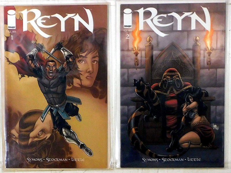 Reyn Lot of 2 #1, 2 (2015) Image Comics 1st Print Comic Books (Image Comics, 2015), raw, ungraded comic book — front cover