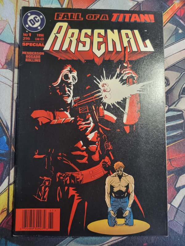 Arsenal Special #1 (1996), raw, ungraded comic book — front cover