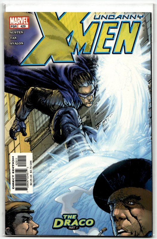 The Uncanny X-Men #429 (Marvel Comics, 2003), raw, ungraded comic book — front cover