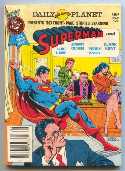 Best of DC #6 (DC Comics, 1980), raw, ungraded comic book — front cover