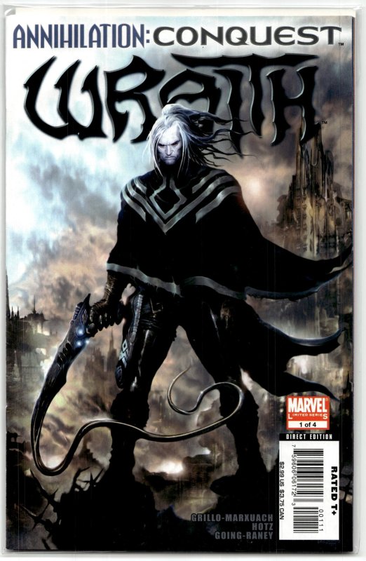 Annihilation: Conquest - Wraith #1 (2007), raw, ungraded comic book — front cover